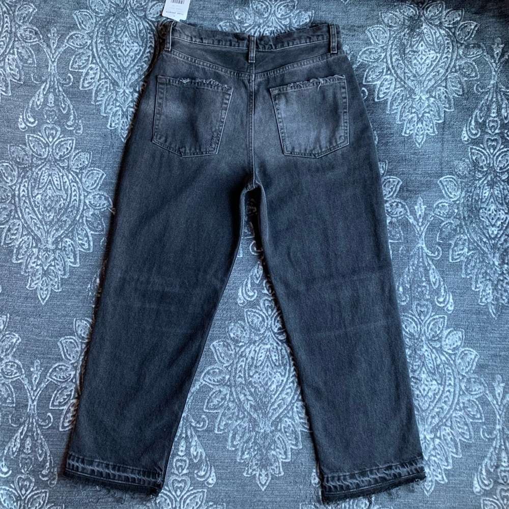 Free People Lita Crop Straight Leg Jeans Size 28 - Picture 5 of 8